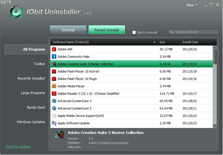 IObit Uninstaller 12.2.0.7