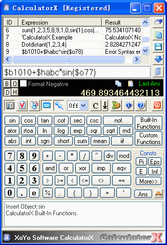 CalculatorX 1.2 Repack