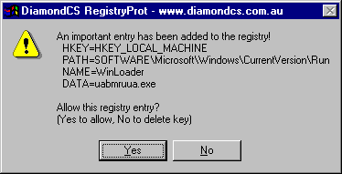 DiamondCS RegistryProt 2.0