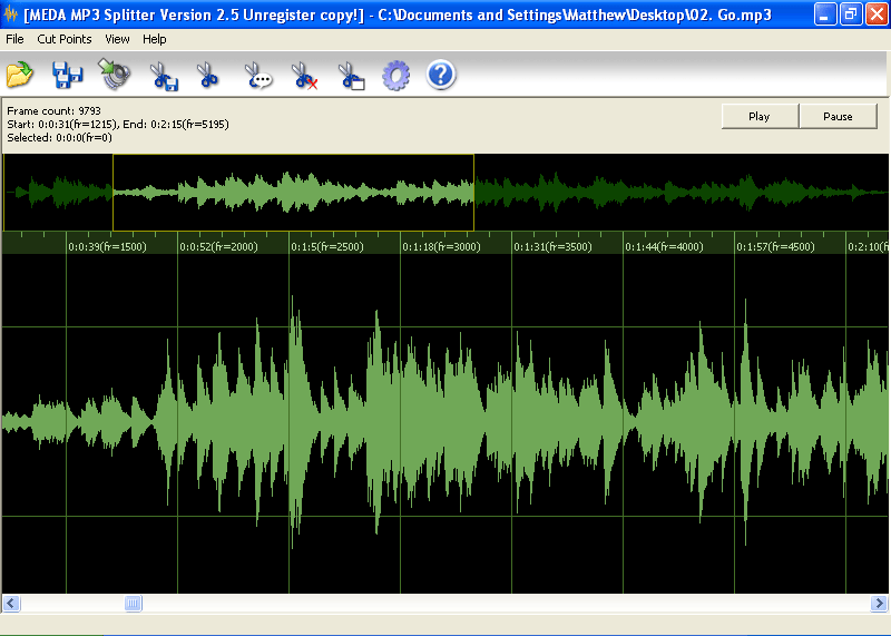 Meda MP3 Splitter 2.8