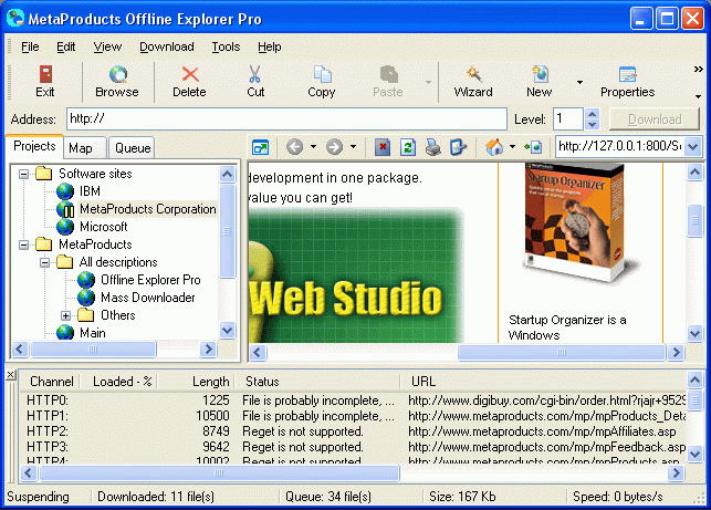 Offline Explorer Pro 8.4.4954