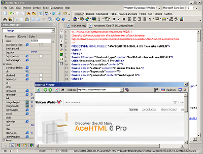 AceHTML Pro 6.60.0