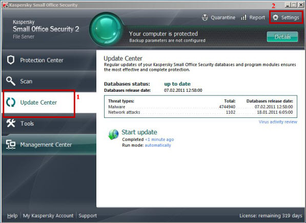 Kaspersky Small Office Security 2 9.1.0.59