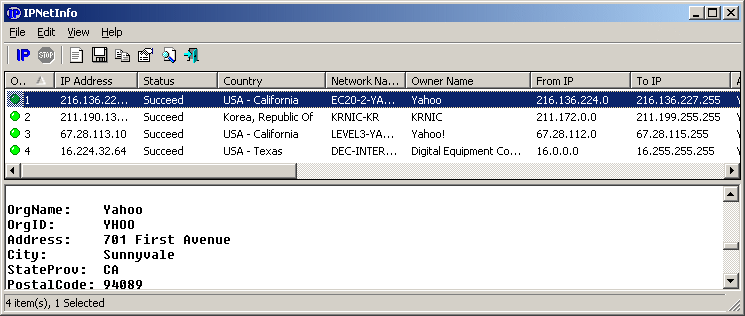 IPNetInfo Portable 1.95