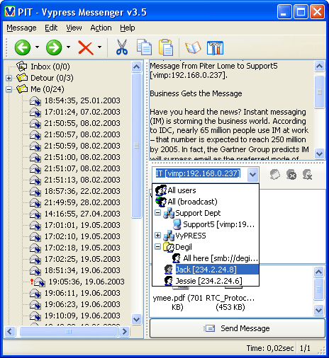 Vypress Messenger 4.0