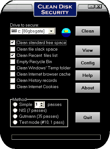 Clean Disk Security 7.61