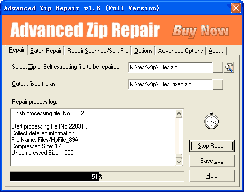 Advanced Zip Repairer 1.8