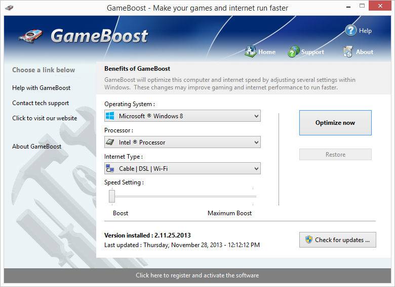 GameBoost 3.3.7.2022