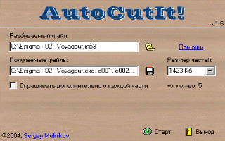 AutoCutIt! 1.6d