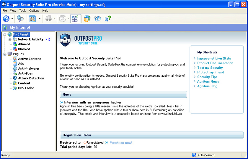 Outpost Firewall Pro 9.2 (4859.708.2041)