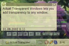 Actual Transparent Window 8.14.7