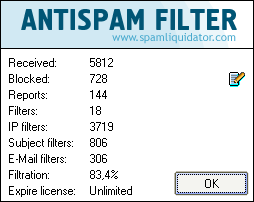 ASF - Anti-Spam Filter 1.1.3.9 beta 2