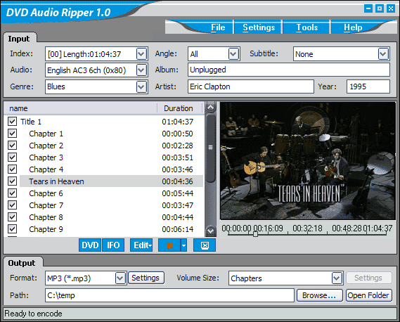 ImTOO DVD Audio Ripper 6.0