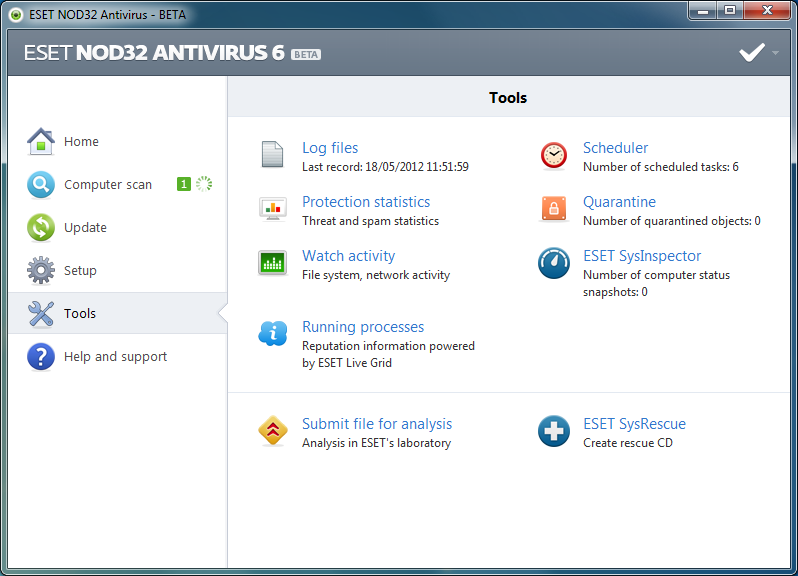 ESET NOD32 Antivirus (32-bit) 6.0.308.0