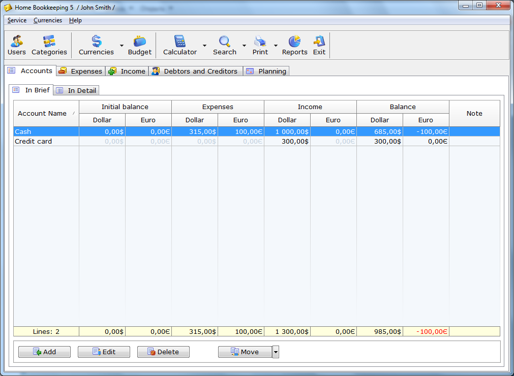 Home Bookkeeping Lite 7.0.9