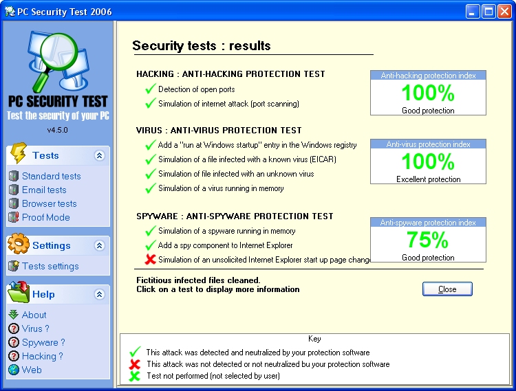 PC Security Test 7.2.0