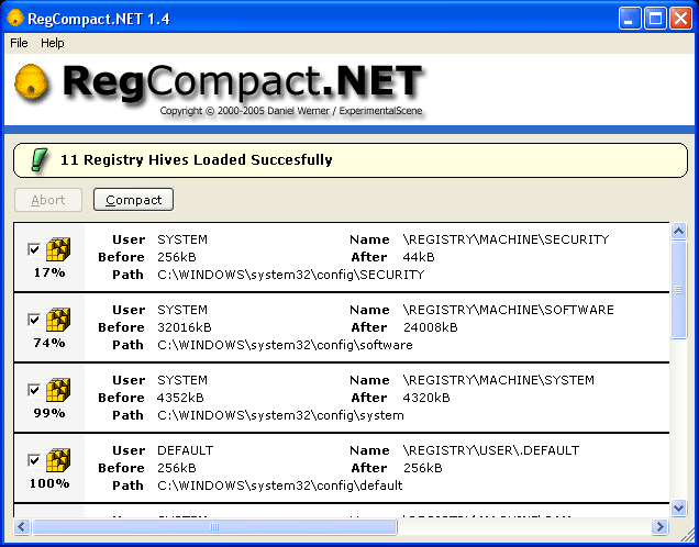 RegCompact Pro 2.6.7