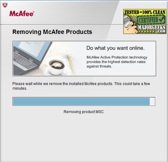 McAfee Removal Tool (MCPR) 10.3.136.0