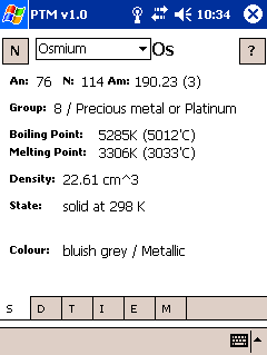 Periodic Table Mobile 1.0