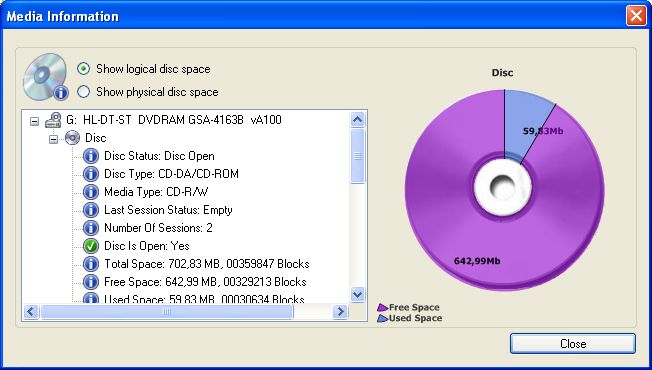 CDBurnerXP Portable 4.5.8.7128