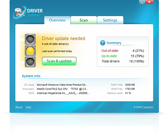 Carambis Driver Updater 2.6.1.2357