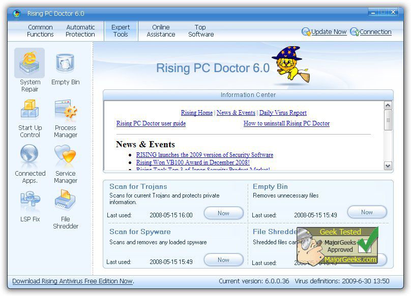 Rising PC Doctor 7.0