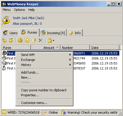 WebMoney Keeper WinPro 3.9.9.21