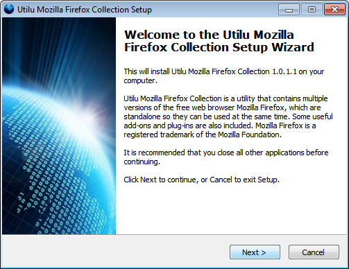 Utilu Mozilla Firefox Collection 1.2.1.7