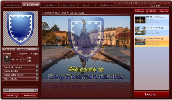 Easy Watermark Studio Lite 4.0