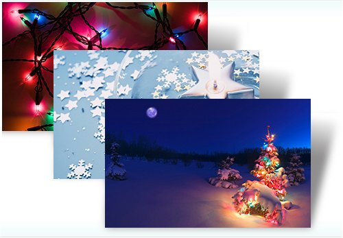 Microsoft Holiday Lights Theme
