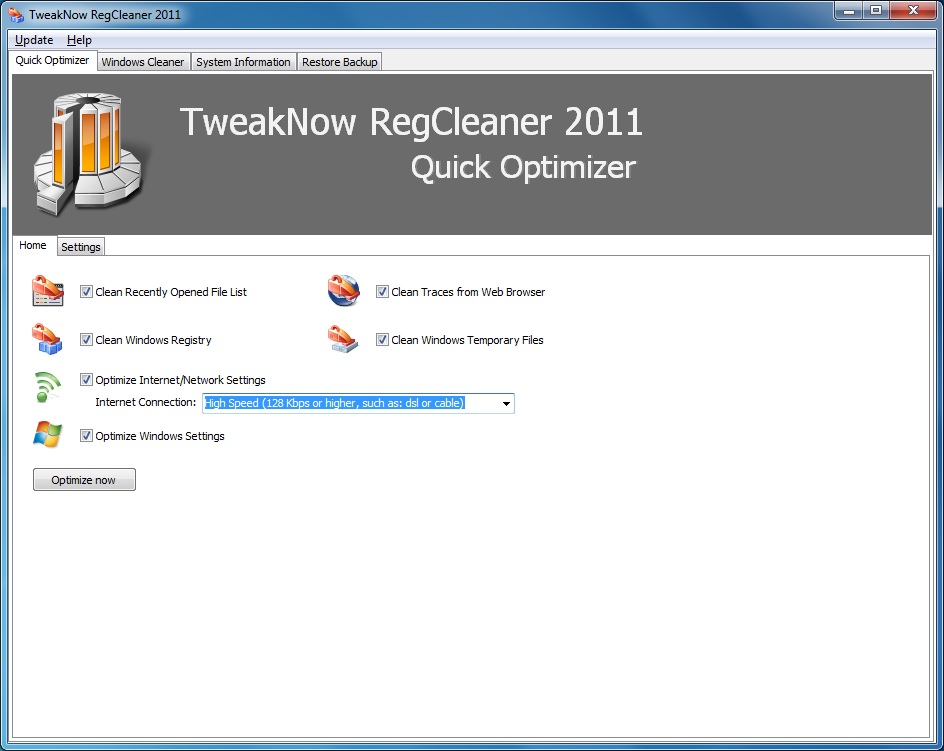 TweakNow RegCleaner 7.3.6