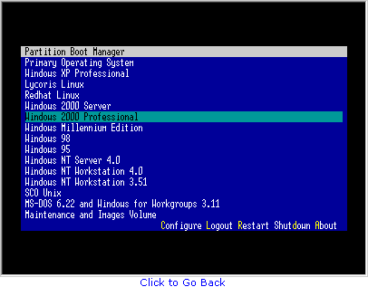 Partition Boot Manager 1.08