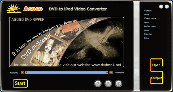 Agogo DVD To iPod Video Converter 5.71