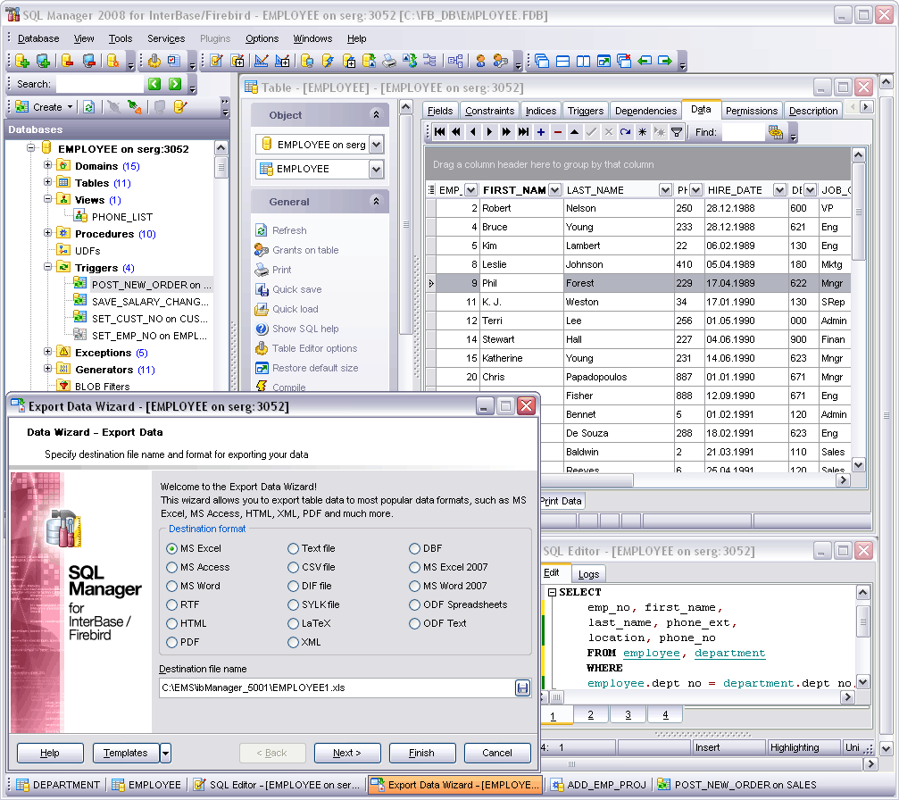EMS IB/FB Manager 2008 5.0.0.1