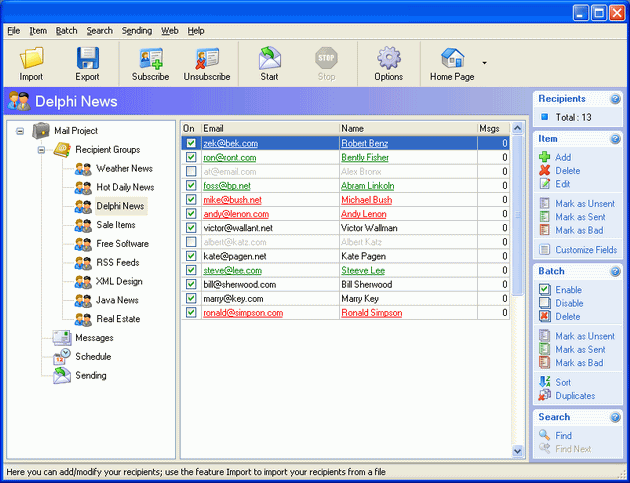 Advanced Emailer 6.4