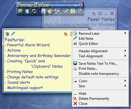 Power Notes 3.69