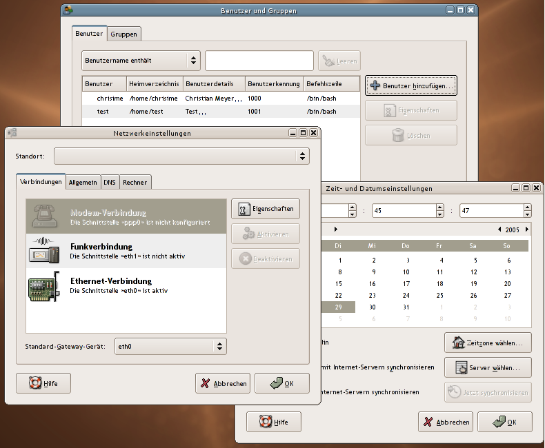 GNOME System Tools 2.32.0 / 3.0