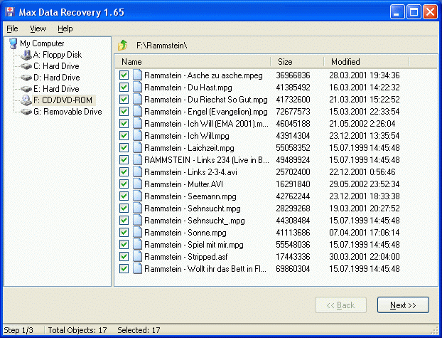 Max Data Recovery 1.65
