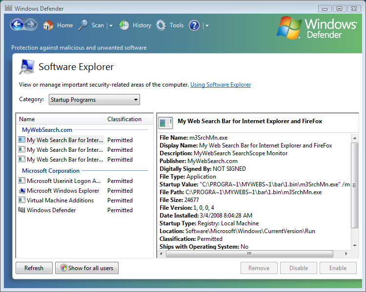 Windows Defender Definition Updates 07.01.2023 (32-bit)