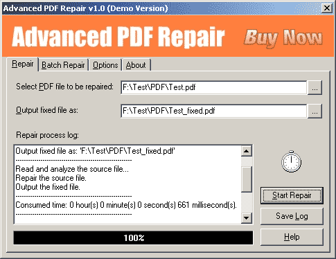 Advanced PDF Repair 1.1