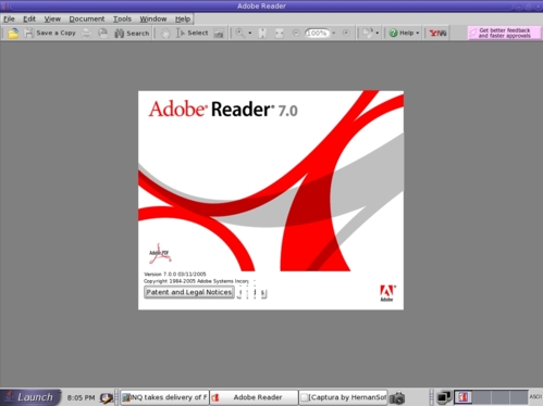 Adobe Reader 9.5.