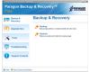 Paragon Backup & Recovery Free Edition 13
